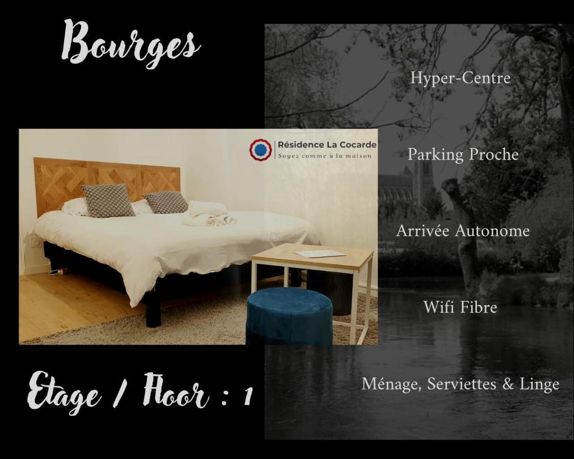Résidence La Cocarde, Suites type Appartements Bourges Exterior foto